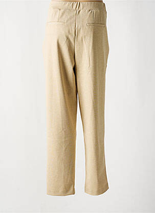 Pantalon drept elasticitate talie înaltă bej B.YOUNG femeie
