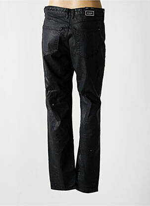 Pantalon slim țesătură acoperită mărime normală negru GUESS femeie