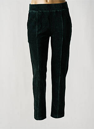 Pantalon slim talie elastică mărime normală verde B.YOUNG femeie
