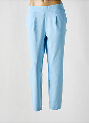 Pantalon drept elasticitate mărime normală albastru B.YOUNG femeie