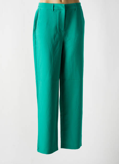 Pantalon drept verde VILA femeie