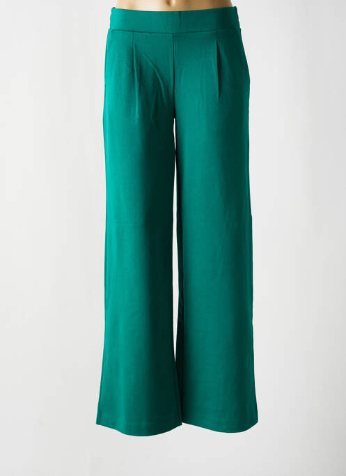 Pantalon evazat verde B.YOUNG femeie