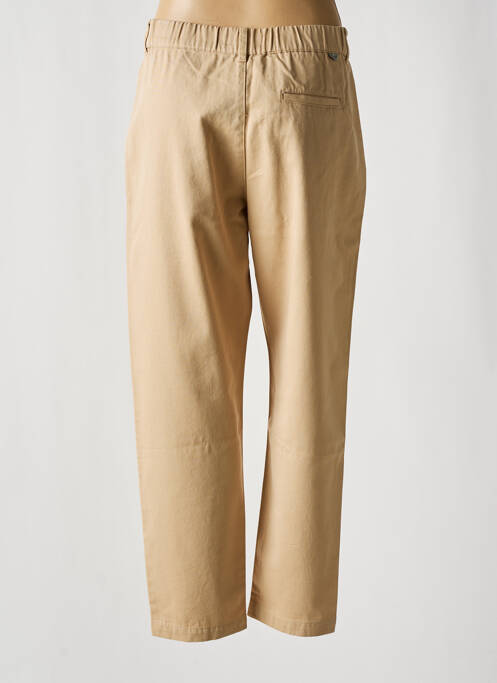 Blugi cu croială dreaptă bej THINKING MU femeie