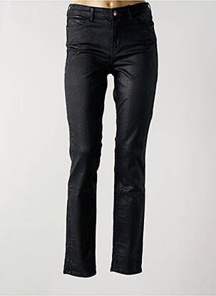 Pantalon slim buzunare negru GUESS femeie