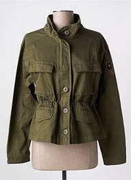 Jachete casual buzunare verde FIVE femme