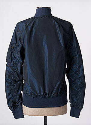 Geacă efect material satinat albastru ALPHA INDUSTRIES femeie