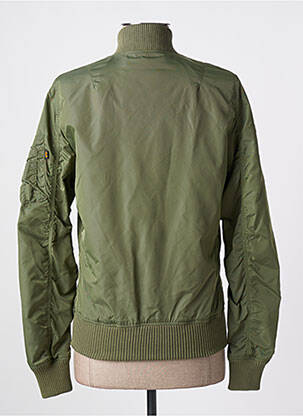Geacă țesătură impermeabilă verde ALPHA INDUSTRIES femeie