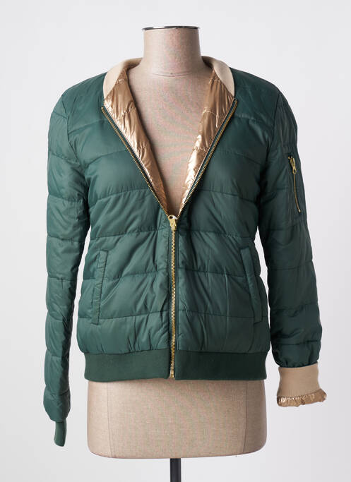 Geacă matlasată verde LA PETITE ETOILE femeie