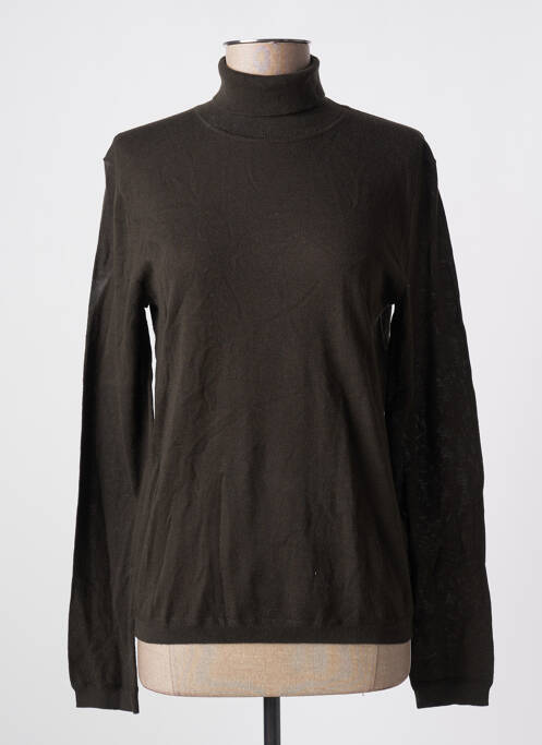 Pulover cu guler înalt verde MARIE-SIXTINE femeie