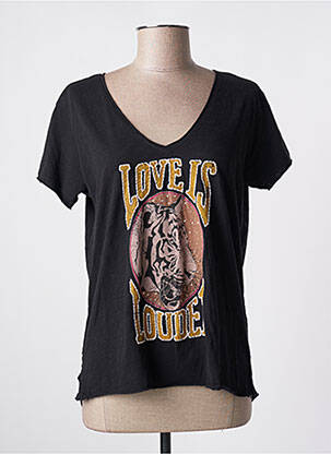 Tricou negru FIVE femeie