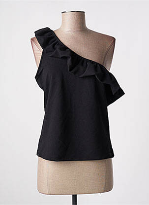 Top negru ICHI femeie