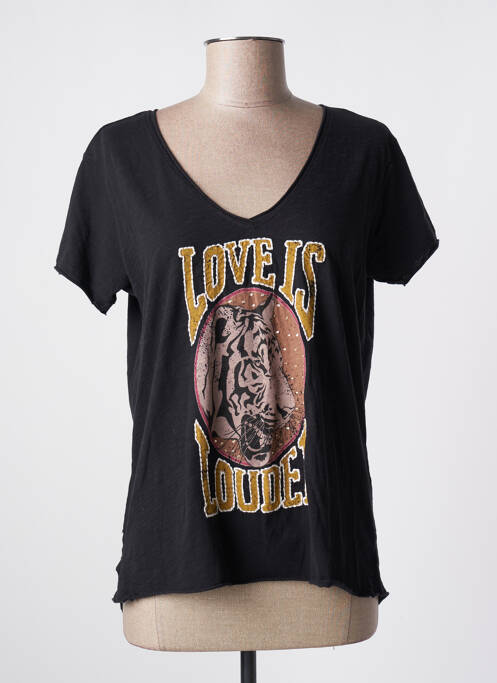 Tricou negru FIVE femeie