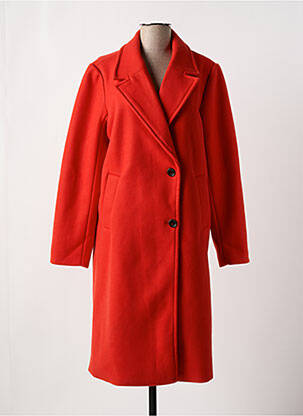 Palton lung portocaliu B.YOUNG femeie