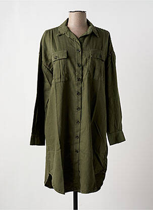 Rochie midi verde FIVE femeie