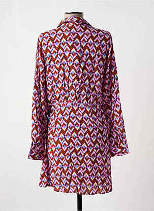 Rochie scurtă mâneci lungi mâneci lungi roz LA PETITE ETOILE femeie