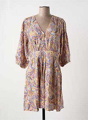 Rochie midi bej LA PETITE ETOILE femeie