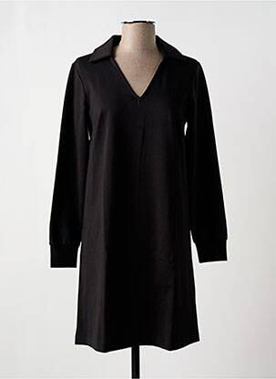 Rochie scurtă mâneci lungi mâneci lungi negru B.YOUNG femeie