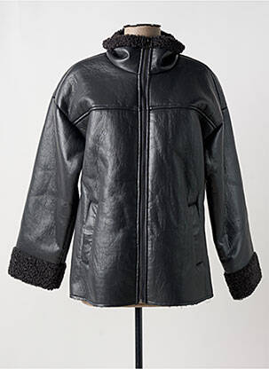 Palton scurt gri ICHI femeie