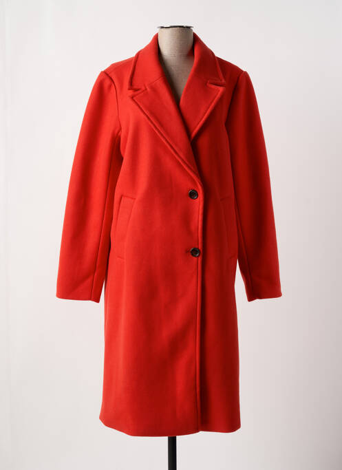 Palton lung portocaliu B.YOUNG femeie