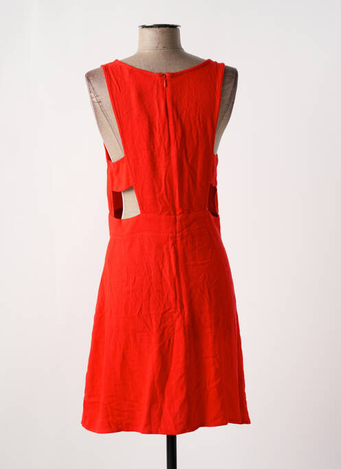 Rochie midi roșu VILA ROUGE femeie