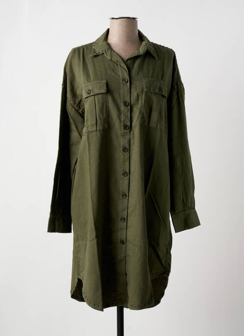 Rochie midi verde FIVE femeie