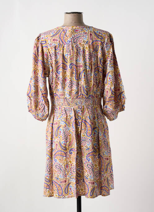 Rochie midi bej LA PETITE ETOILE femeie