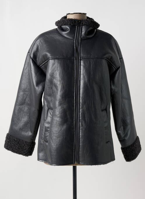 Palton scurt gri ICHI femeie