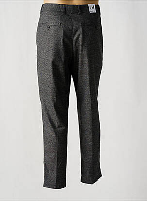 Pantalon chino imprimeu imprimeu prinț de wales mărime normală gri SELECTED bărbat