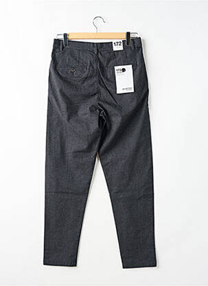 Pantalon chino țesătură melanj mărime normală gri SELECTED bărbat