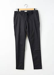 Pantalon chino elasticitate mărime normală negru DSTREZZED bărbat