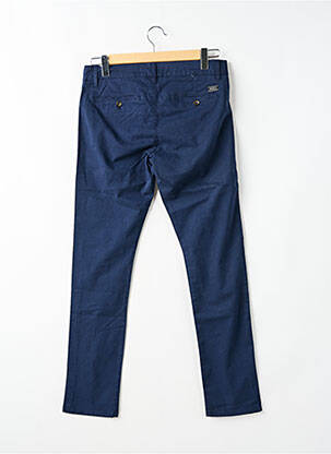 Pantalon chino țesătură poplin mărime normală albastru GUESS femeie
