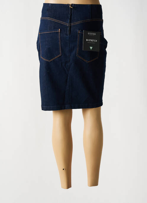 Fustă midi albastru GUESS femeie