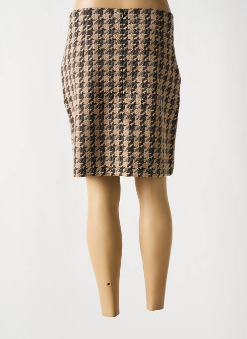 Fustă scurtă bej ICHI femeie