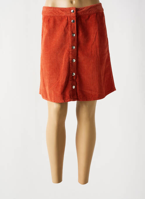 Fustă scurtă portocaliu GRAINE femeie