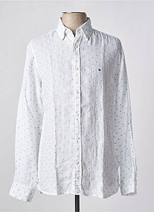 Cămașă cu mâneci lungi alb TOMMY HILFIGER bărbat