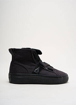 Adidași vârf rotund toc plat până la 3 cm negru ARMISTICE femeie