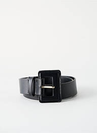 Curea efect material satinat negru SANS MARQUE femme