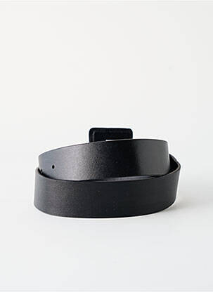 Curea efect material satinat negru SANS MARQUE femeie