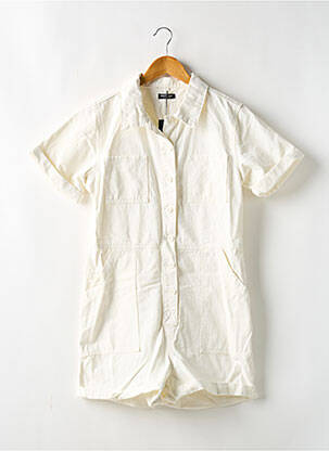 Salopetă scurtă alb NASTY GAL femeie