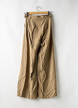 Pantalon larg talie cu cleme talie înaltă verde NASTY GAL femeie