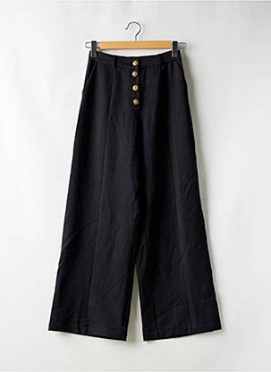 Pantalon larg negru SAAJ femeie