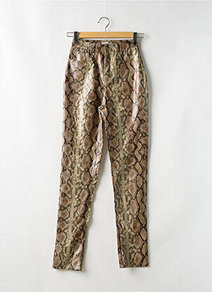 Pantalon slim verde LOAVIES femeie