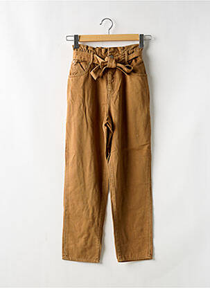 Blugi croială Mom maro LE TEMPS DES CERISES femeie