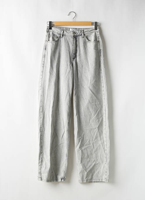 Blugi cu croială largă gri NA-KD femeie