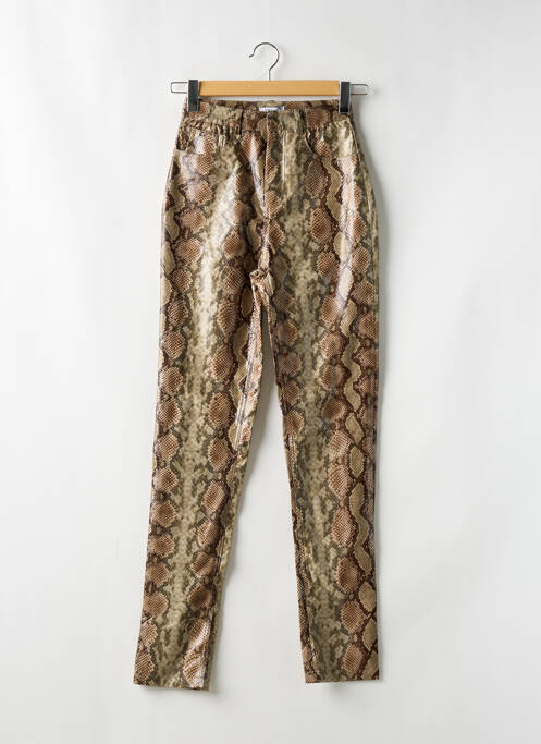 Pantalon slim verde LOAVIES femeie