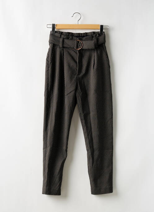 Pantalon drept negru REIKO femeie