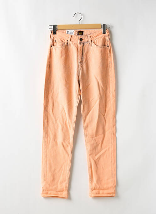 Blugi croială Mom portocaliu LEE femeie