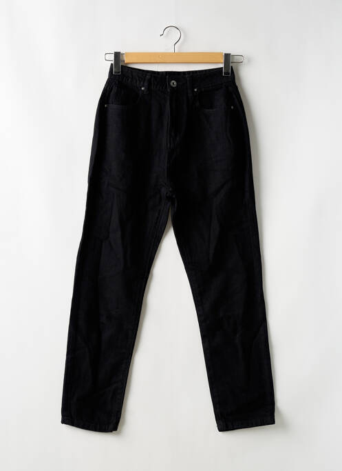 Blugi croială mom buzunare talie înaltă negru BOOHOO femme