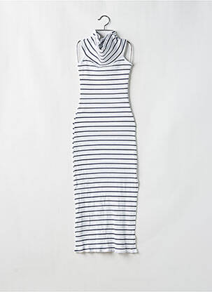 Rochie lungă alb BROWNIE femeie