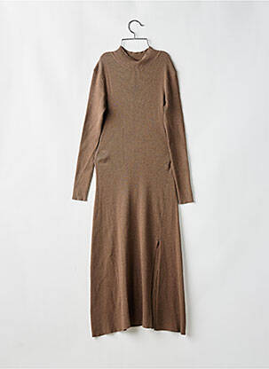 Rochie pulover maro KARL LAGERFELD femeie